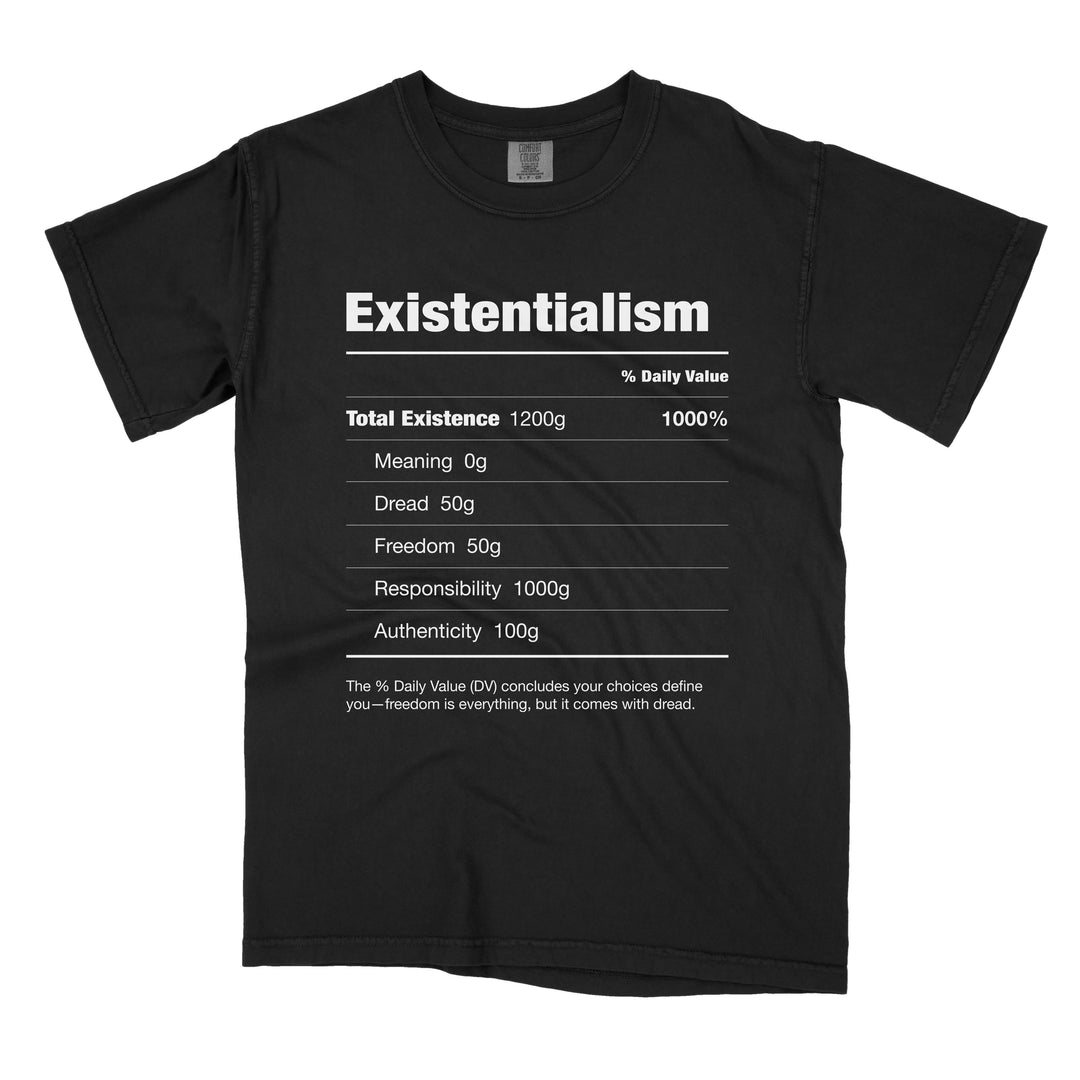 Existentialism - Nutrition Facts