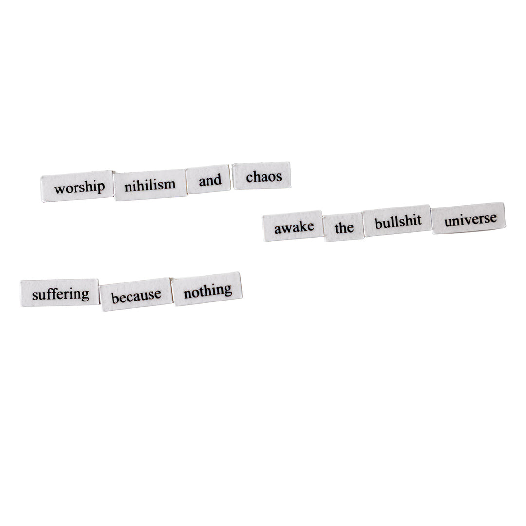 Existential Crisis Magnet Set | 250 Magnetic Word Tiles