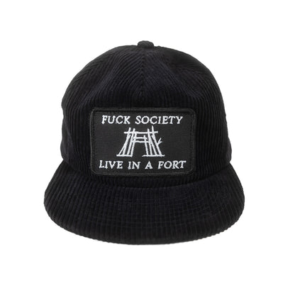 Live in a Fort Corduroy Hat