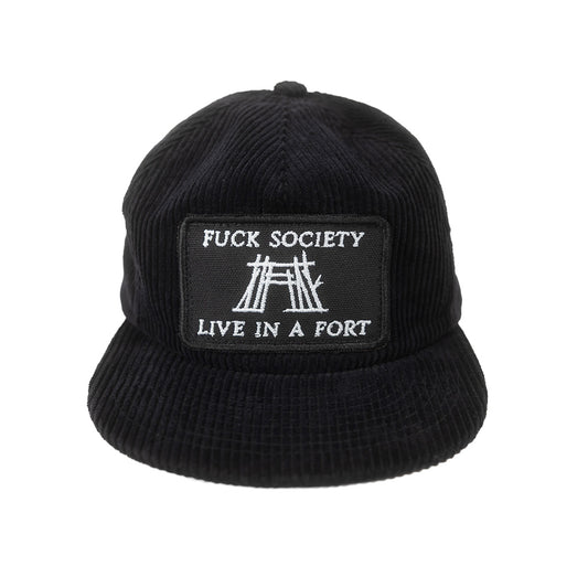 Live in a Fort Corduroy Hat