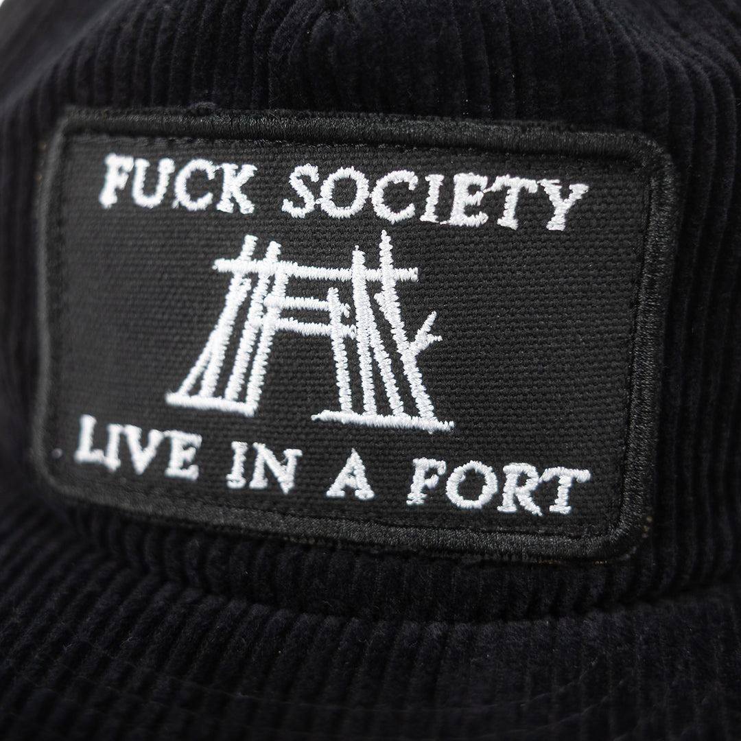 Live in a Fort Corduroy Hat