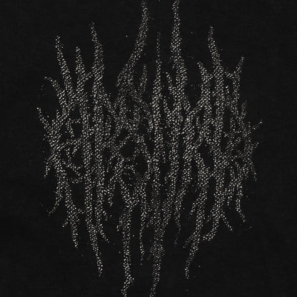 Memento Mori Eat More Pizza Shirt front print detail