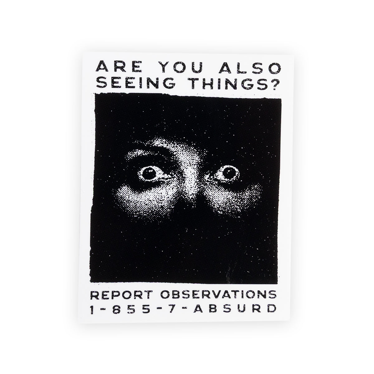 Seeing Things sticker product photo