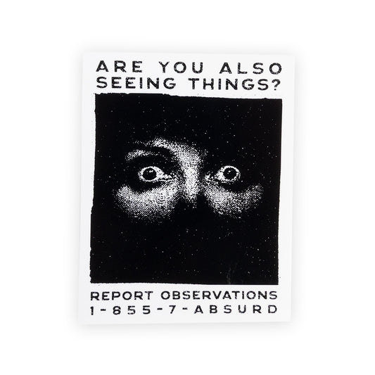 Seeing Things sticker product photo
