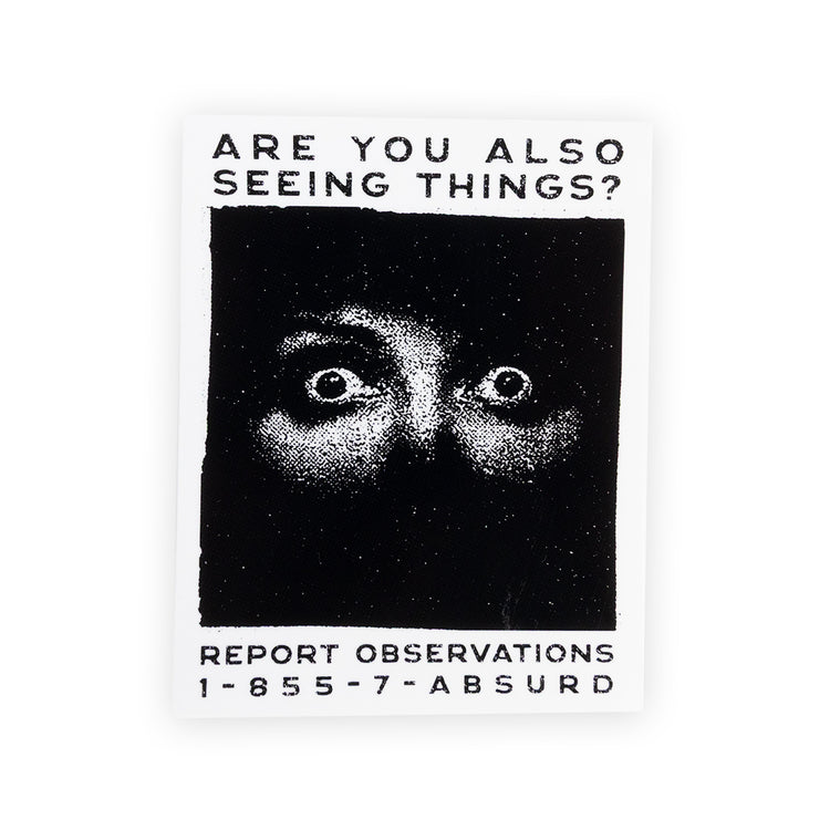 Seeing Things sticker product photo