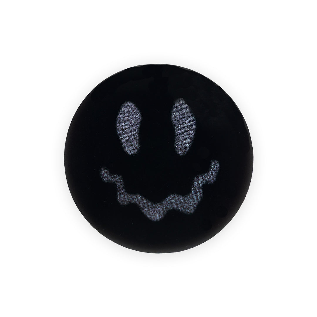 Smiley Sticker — full 3-inch round sticker