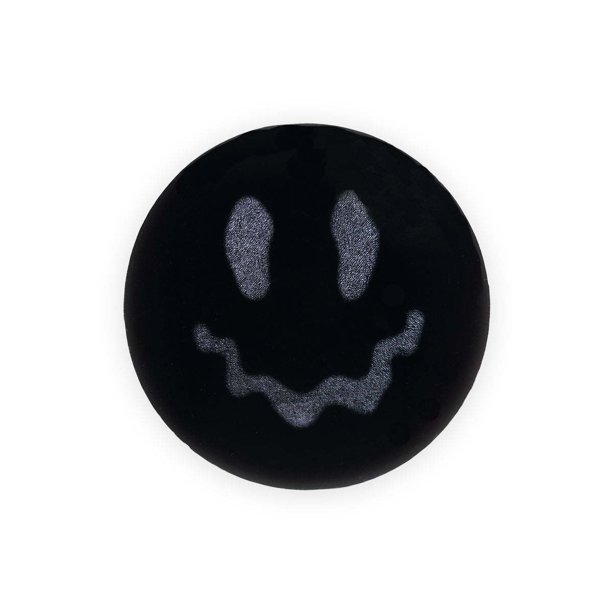 Smiley Sticker — full 3-inch round sticker