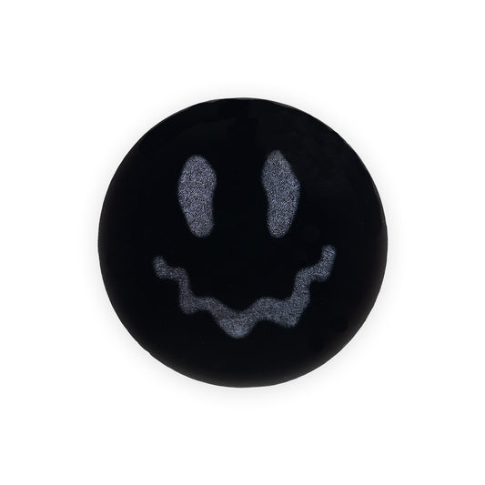 Smiley Sticker — full 3-inch round sticker