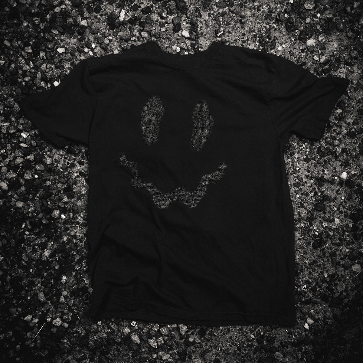 Wobbly Smiley Shirt front view